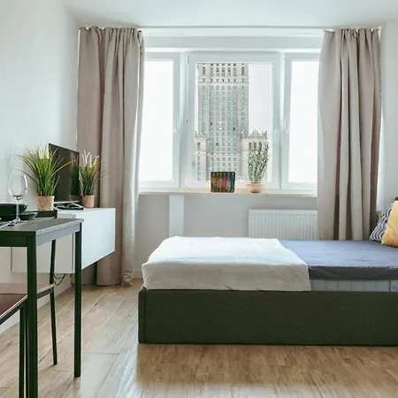 Bagno 7 - Piekny Widok Na Palac Kultury - Wifi - Smarttv 45cali - Better Warschau