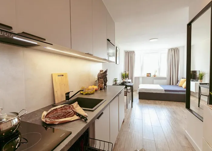 Apartament Bagno 7 - Piękny Widok Na Pałac Kultury - Wifi - Smarttv 45cali - Better *