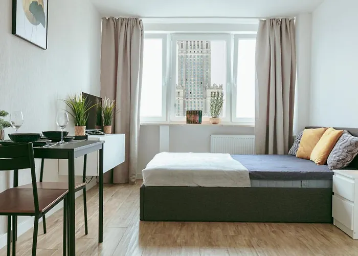 Bagno 7 - Piękny Widok Na Pałac Kultury - Wifi - Smarttv 45cali - Better Warszawa